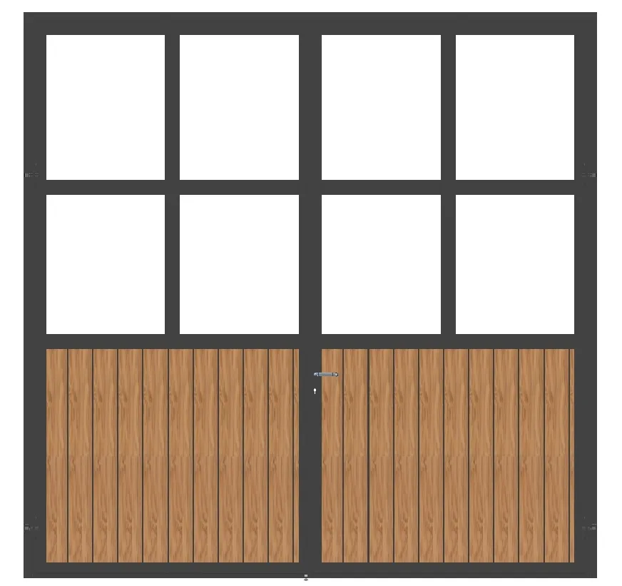 Prodotto Drehtor mit Sicherheitsglas
