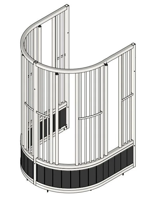 Prodotto Heurauf rund in den Boxen 1,80 mtr diameter
