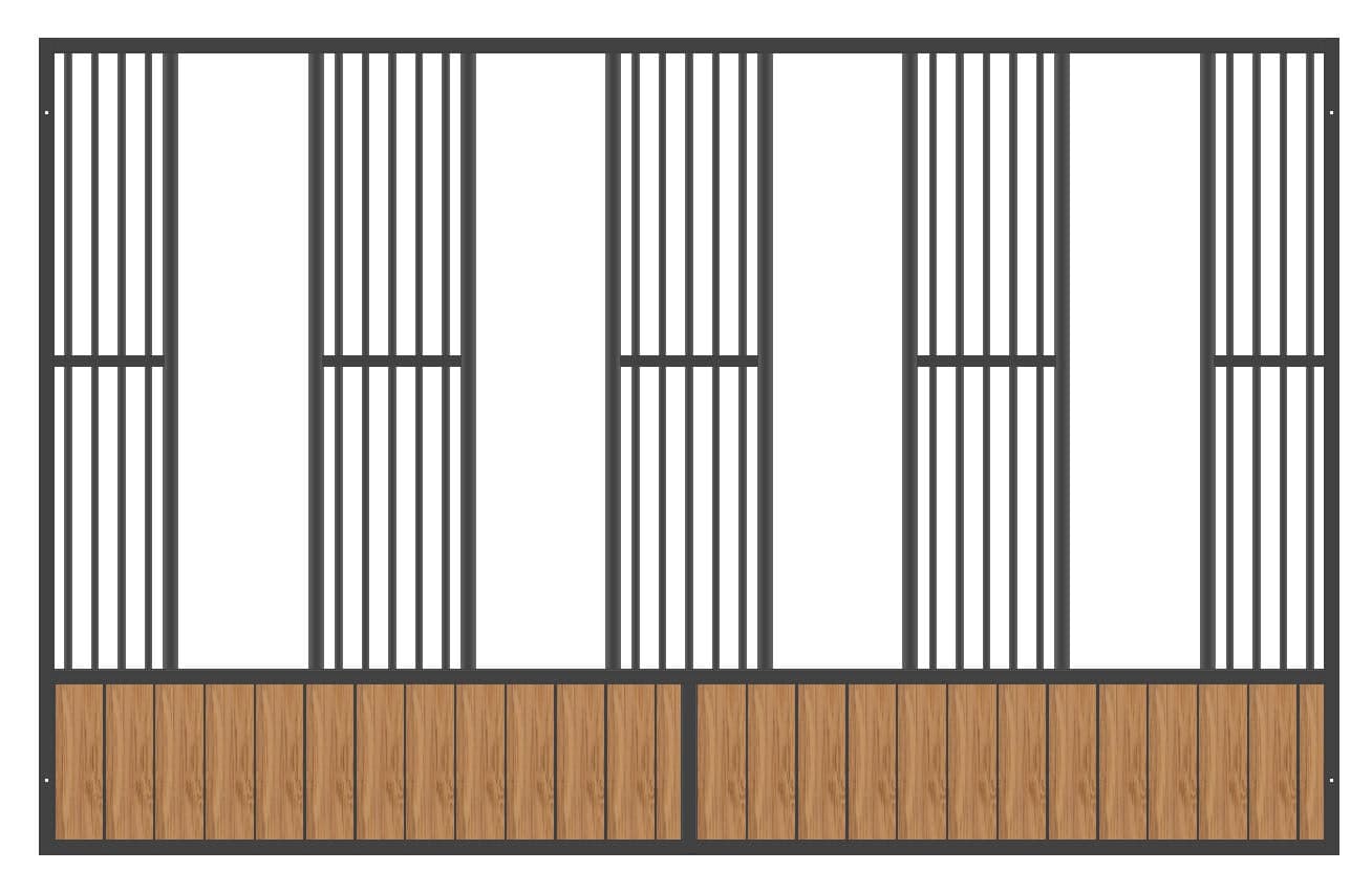 Futterwand Standard ohne Tür
