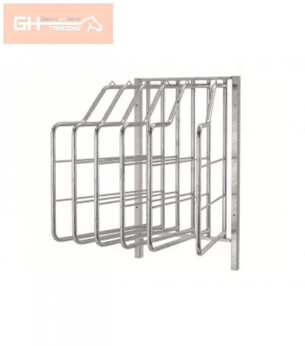 Deckenhalter Wandmontage, 1400 mm breit, 10 Bügel